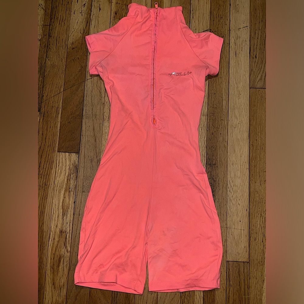 Orange Oh Polly Romper